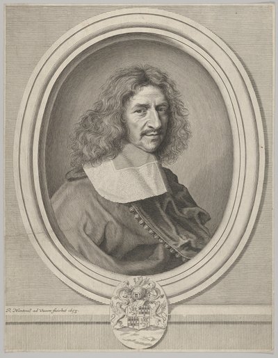 Louis Hesselin, 1658. by Robert Nanteuil
