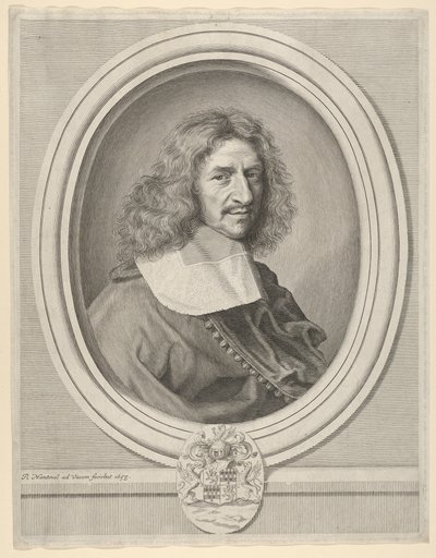 Louis Hesselin, 1658. by Robert Nanteuil
