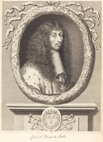Louis II, Conde Prensi by Robert Nanteuil