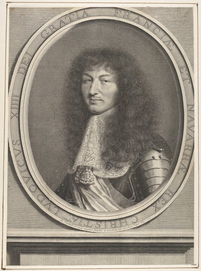 Louis XIV, 1667. by Robert Nanteuil