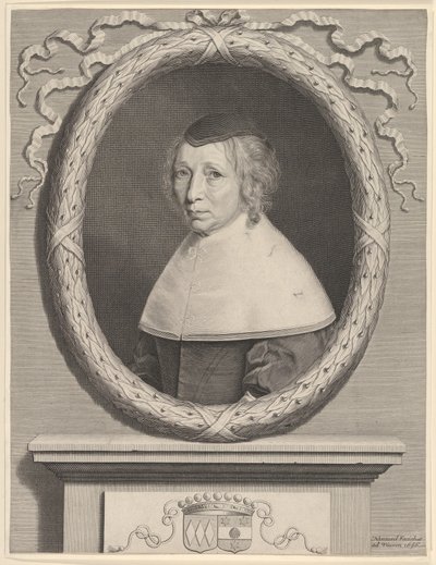 Madam Bouthillier Marie de Bragelogne, 1656. by Robert Nanteuil