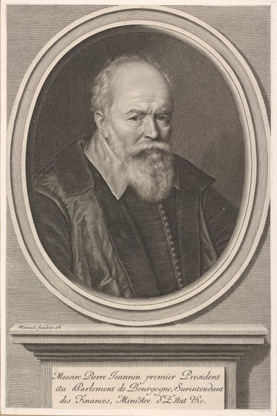 Pierre Jeannin, yak. 1656. by Robert Nanteuil