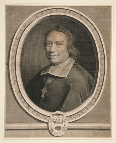 Jean de Maupeou, Piskopos ve Chalons-sur-Saone Kontu