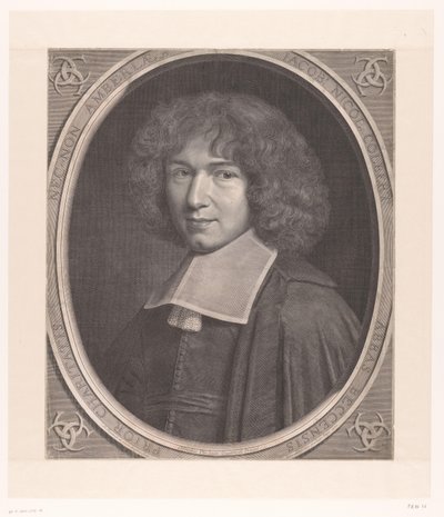 Portret van Jacques-Nicolas Colbert Jacob Nicol Colbert (...) (nesne üzerindeki başlık) by Robert Nanteuil