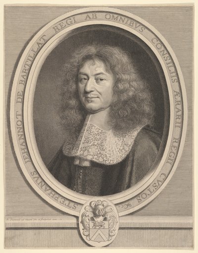 Etienne Jehannot de Bartillat, yak. 1666. by Robert Nanteuil