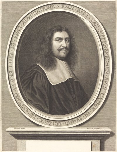 Jean Baptiste van Steenberghen by Robert Nanteuil after François Duchatel
