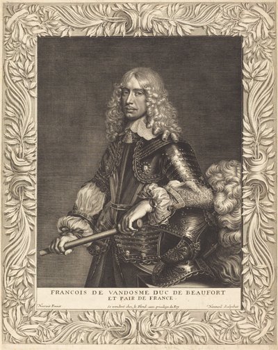 Francois, Beaufort Dükü by Robert Nanteuil after Jean Nocret