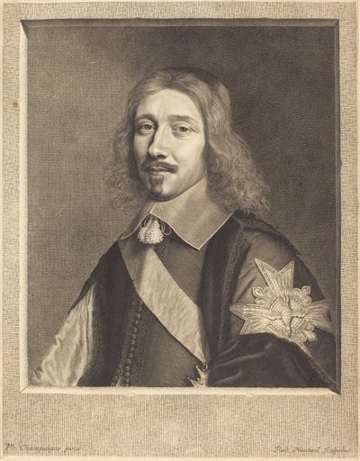 Şansölye Michel Le Tellier by Robert Nanteuil after Philippe de Champaigne