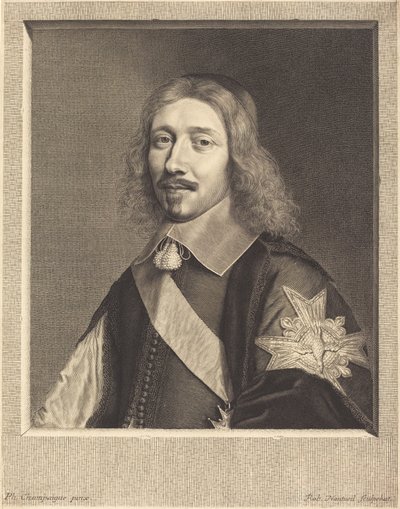 Şansölye Michel Le Tellier by Robert Nanteuil after Philippe de Champaigne