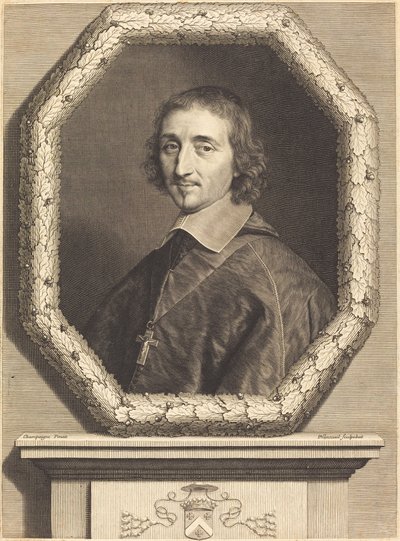 Ferdinand de Neufville by Robert Nanteuil after Philippe de Champaigne