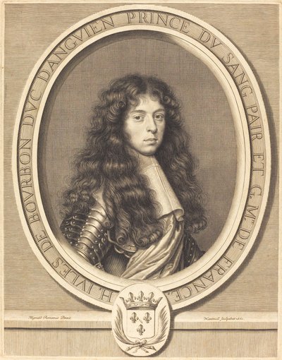 Jules, Enghien Dükü by Robert Nanteuil after Pierre Mignard I