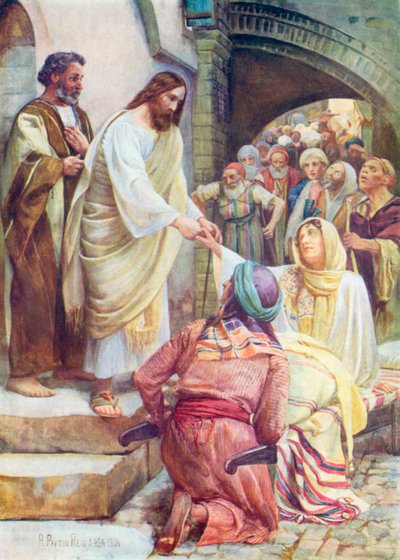 Harika Şifacı (renkli taş baskı) by Robert Payton Reid