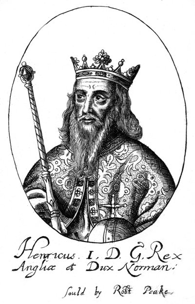Henry I, İngiltere Kralı. by Robert Peake