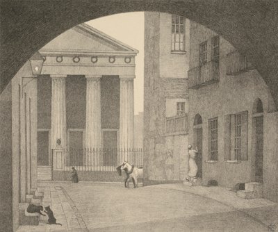Bir Londra Kilisesi by Robert Polhill Bevan