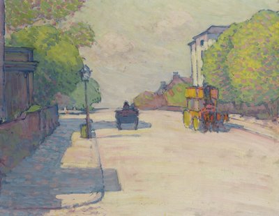 Güneş Işığında Adelaide Yolu, 1910 by Robert Polhill Bevan