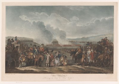 George III, birliklerini Blackheath