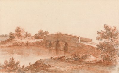 Manzara İçinde Bir Köprü by Robert Price