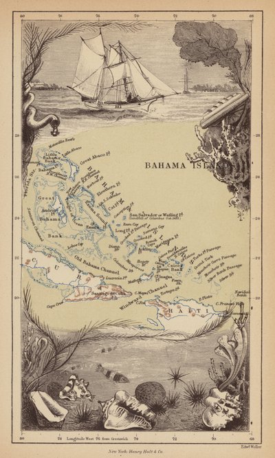 Bahamalar (gravür) by Robert Pritchett