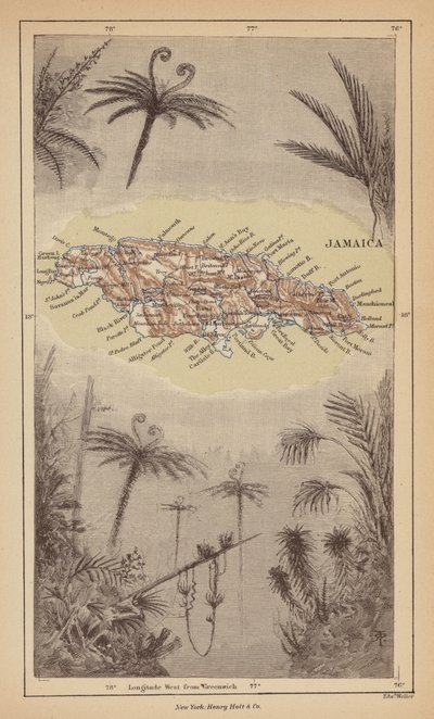 Jamaika (gravür) by Robert Pritchett