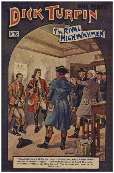 Dick Turpin (renkli taş) by Robert Prowse Jnr