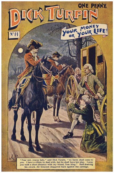 Dick Turpin (renkli taş) by Robert Prowse Jnr