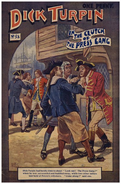 Dick Turpin (renkli taş) by Robert Prowse Jnr