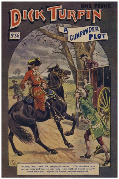 Dick Turpin (renkli taş) by Robert Prowse Jnr
