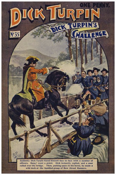 Dick Turpin (renkli taş) by Robert Prowse Jnr