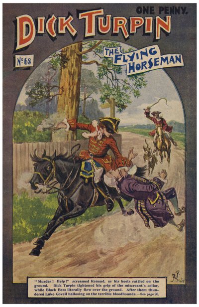 Dick Turpin (renkli taş) by Robert Prowse Jnr