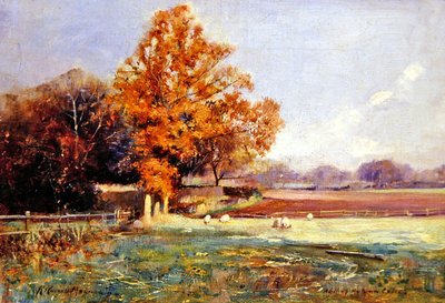 Biraz Renk, Mull (tuval üzerine yağlıboya) by Robert Russell MacNee