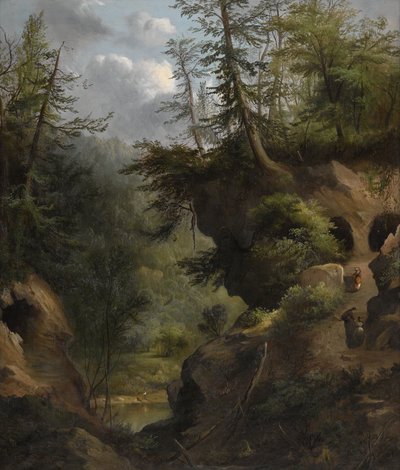 Mağaralar by Robert S. Duncanson