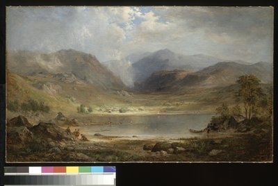 Loch Long (tuval üzerine yağlıboya) by Robert Scott Duncanson