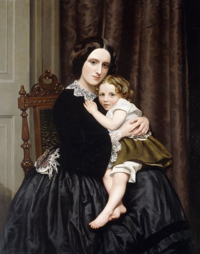 Bir Anne ve Çocuğu, by Robert Scott Tait