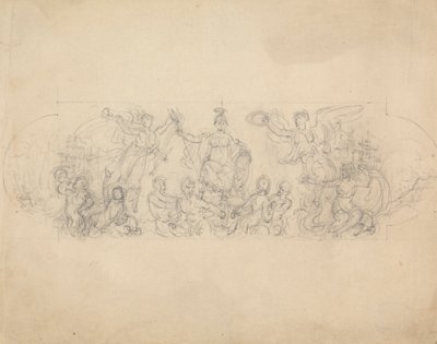 Zaferin Alegorik Krokisi by Robert Smirke
