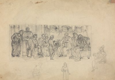Shakespeare, Romeo ve Juliet'ten bir sahne by Robert Smirke