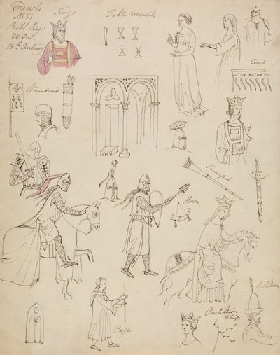 Fransız MSS İncil Kayıtlarından Çalışmalar by Robert Smirke