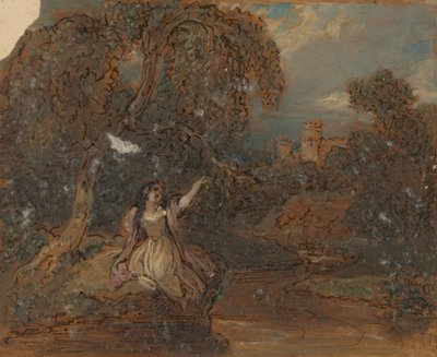 Ophelia'nın Ölümü by Robert Smirke