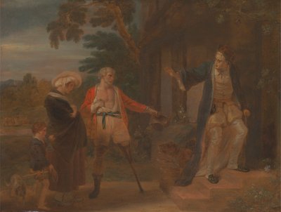 İnsanın Yedi Çağı: Pantaloon, 'Sevdiğin Gibi', II, vii by Robert Smirke