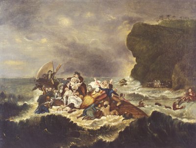 "Grosvenor"un Batığı, 1783 by Robert Smirke