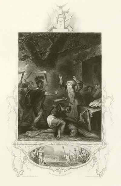 The massacre of the Druids  by Robert Smirke