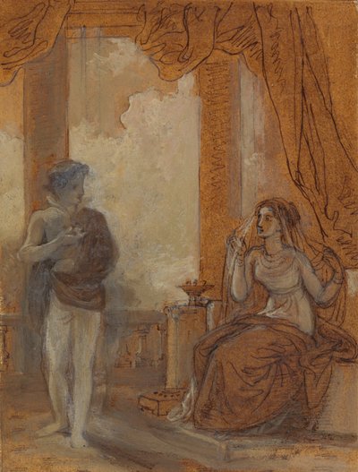 Viola ve Olivia by Robert Smirke