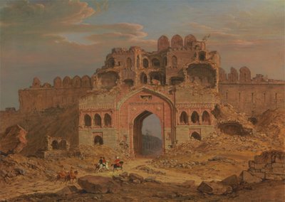 Delhi, Purana Qila'nın Ana Girişinin İçinde by Robert Smith