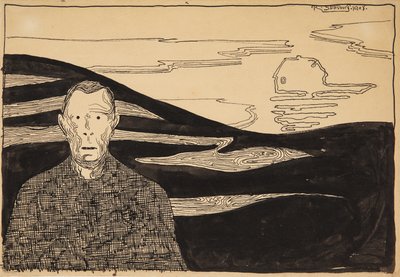 "Akşam manzarası" by Robert Storm Petersen