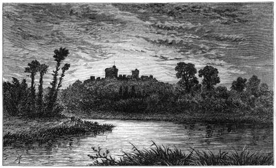 Windsor, Doğu Yaklaşımından, 1880. by Robert Taylor Pritchett