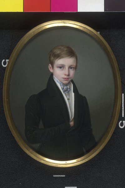 On iki yaşında bir çocuk olarak İmparator I. Franz Joseph by Robert Theer