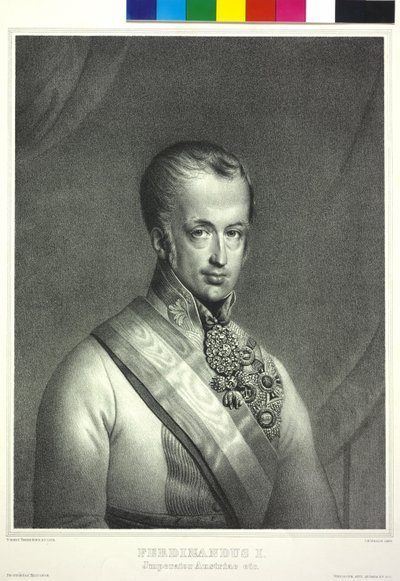Avusturya İmparatoru I. Ferdinand by Robert Theer