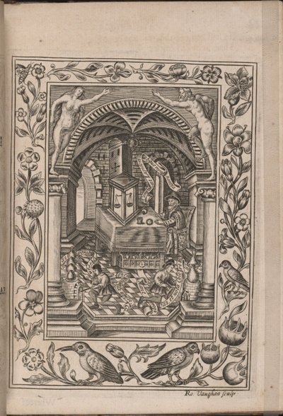 İngiliz Kimya Tiyatrosu, 1652 by Robert Vaughan