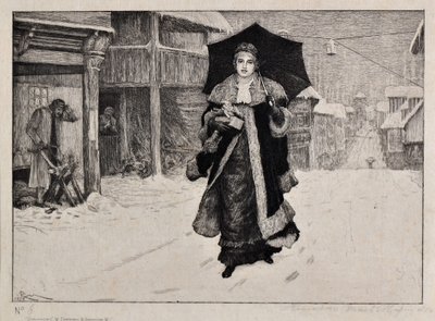 Noel sabahı by Robert Walker Macbeth