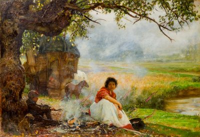 çingene kızı by Robert Walker Macbeth