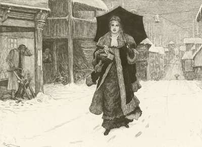 Lady Bountiful (gravür) by Robert Walker Macbeth
